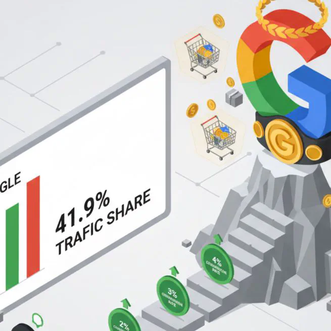 ChatGPT traffic underperforms Google in e-commerce study